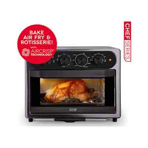 DASH DAFT2350GBGT01 Chef Series Rotisserie Oven