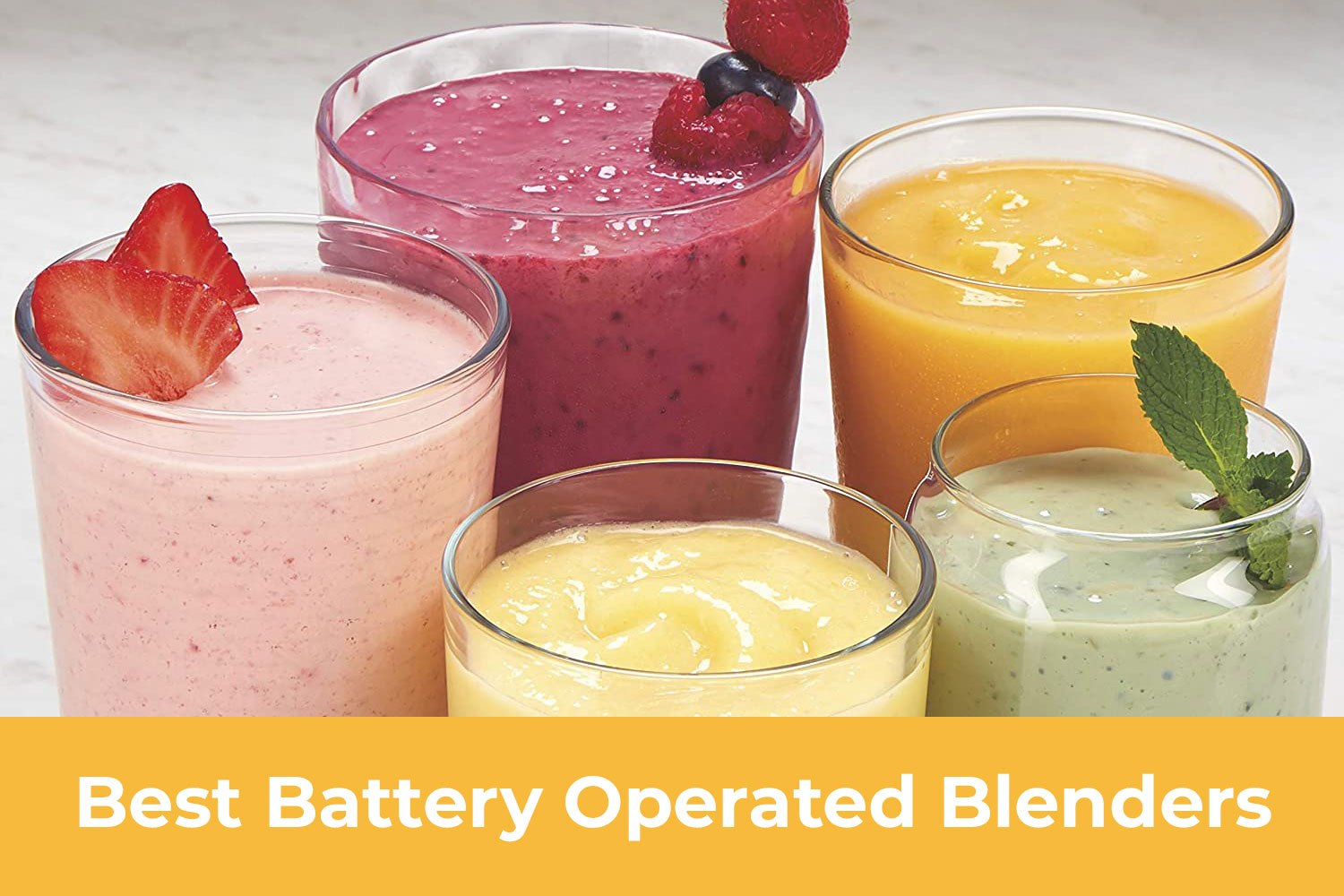 Best Battery Operated Blenders