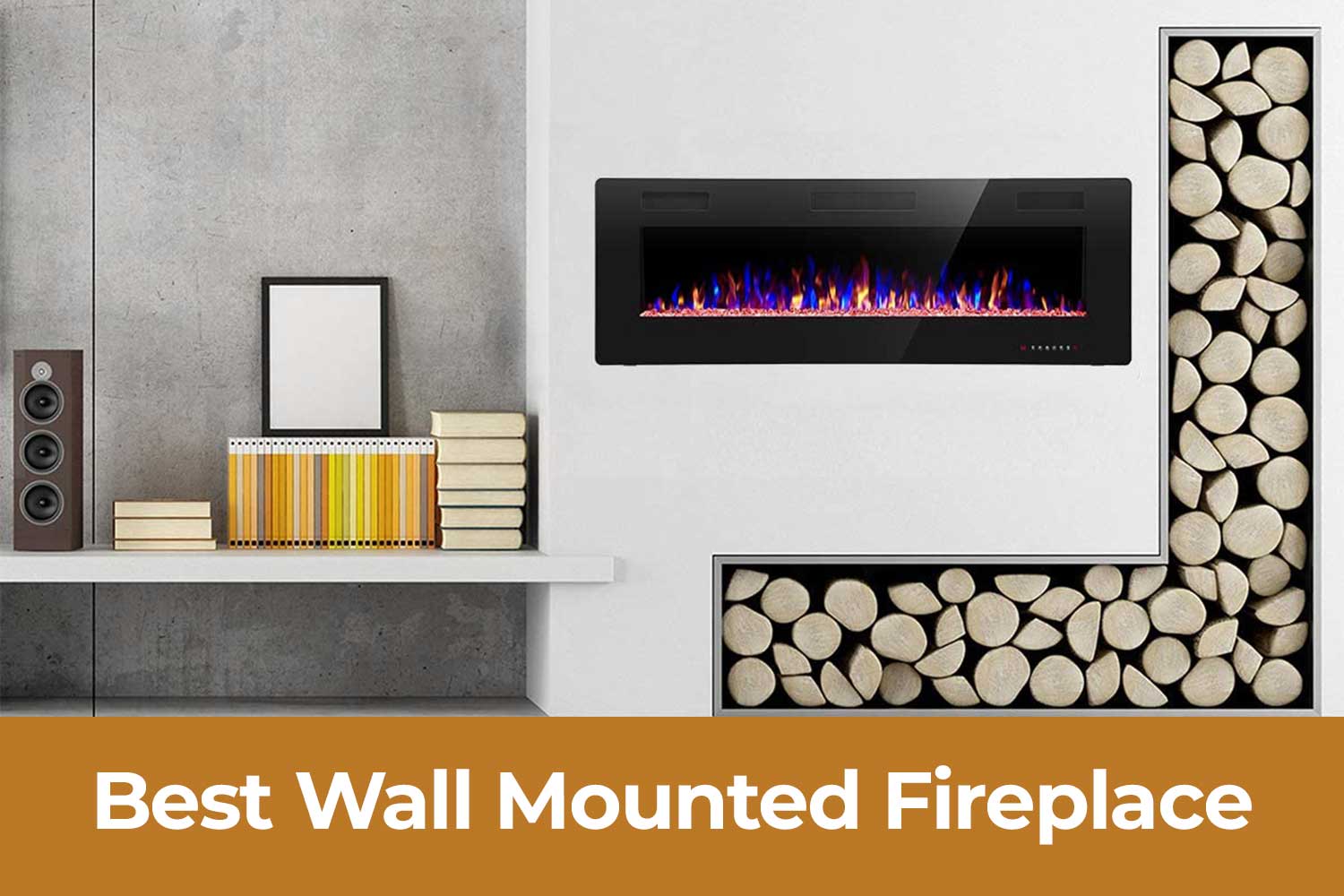 Best Wall Mounted Fireplace